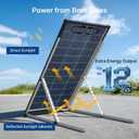200 Watt Solar Panel N-Type 25.6% High Efficiency 1-pack 200W Solar Panels