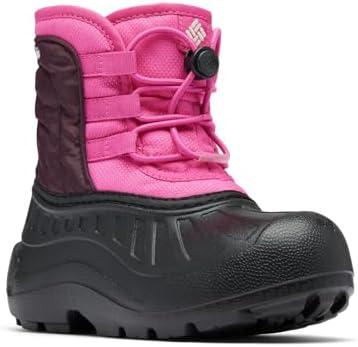Columbia Unisex Kids' Powderbug Snowlite Lace Boot, Size 5