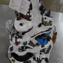 Alpine Corporation 18" Tall Indoor Animated Winter Wonderland Set with 75 LED Lights, Music, Moving Train, Tabletop Christmas Decoration (Mountain Village)