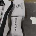 GTPLAYER Gaming Chair, Computer Office Chair with Pocket Spring Cushion, Linkage Armrests and Footrest, High Back Ergonomic Computer Chair with Lumbar Support Task Chair with Footrest (Frostedgray)