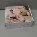 Heating Pad for Back - Lower Back Massager with 3 Heat 3 Vibration, 10000mAh Portable Heating Pad for Back Pain Relief, 30 mins Auto-Off, Black