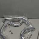 1.5" Crash Bar Engine Guard Highway Freeway Bar for Honda VT1100 Shadow Spirit Sabre 2000-2007 (Silver)