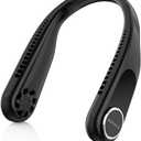 Portable Neck Fan - Wearable Personal Fan - 6000mAh MAX 15H Cooling Bladeless Fan - USB Rechargable, Adjustable Neckband, 3 Speeds - for Outdoor, Indoor, Camping, Travel, Gifts for Men