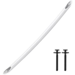 Upgraded 316554001 316544501 Oven Handle Replacement White, Compatible with Frigidaire Kenmore Oven Door Handle CGGF3054KWF CGGF3054KWC, Comes 2Pack 316433300 Frigidaire Stove Door Handle Screws