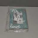 U/D Teal Picture Frame for Love 4x6,Blue Heart Photo Frame for Boyfriend and Girlfriend Gift,Couple,Family