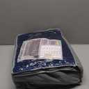 ALANSMA Reversible Weighted Blanket for All Season, Luxury Velvet, Warm and Cool, Adult 20Lb Blue Weighted Blanket, Enjoy Sleeping Anywhere(Blue,60"x80" 20lbs)