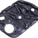 Power Window Regulator with Panel (No Motor) 82471-C2010 / 82471C2010 Compatible with 2015-2019 Hyundai Sonata | Front Left Driver Side