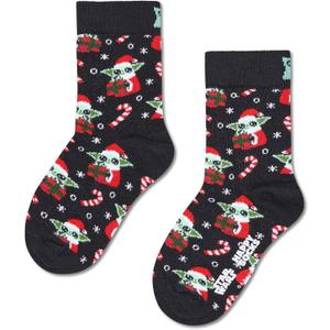Happy Socks boys Kids Star Wars Holiday Grogu Sock