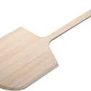 Winco 14" x 15" x 15" Wooden Pizza Peel With 36" Handle