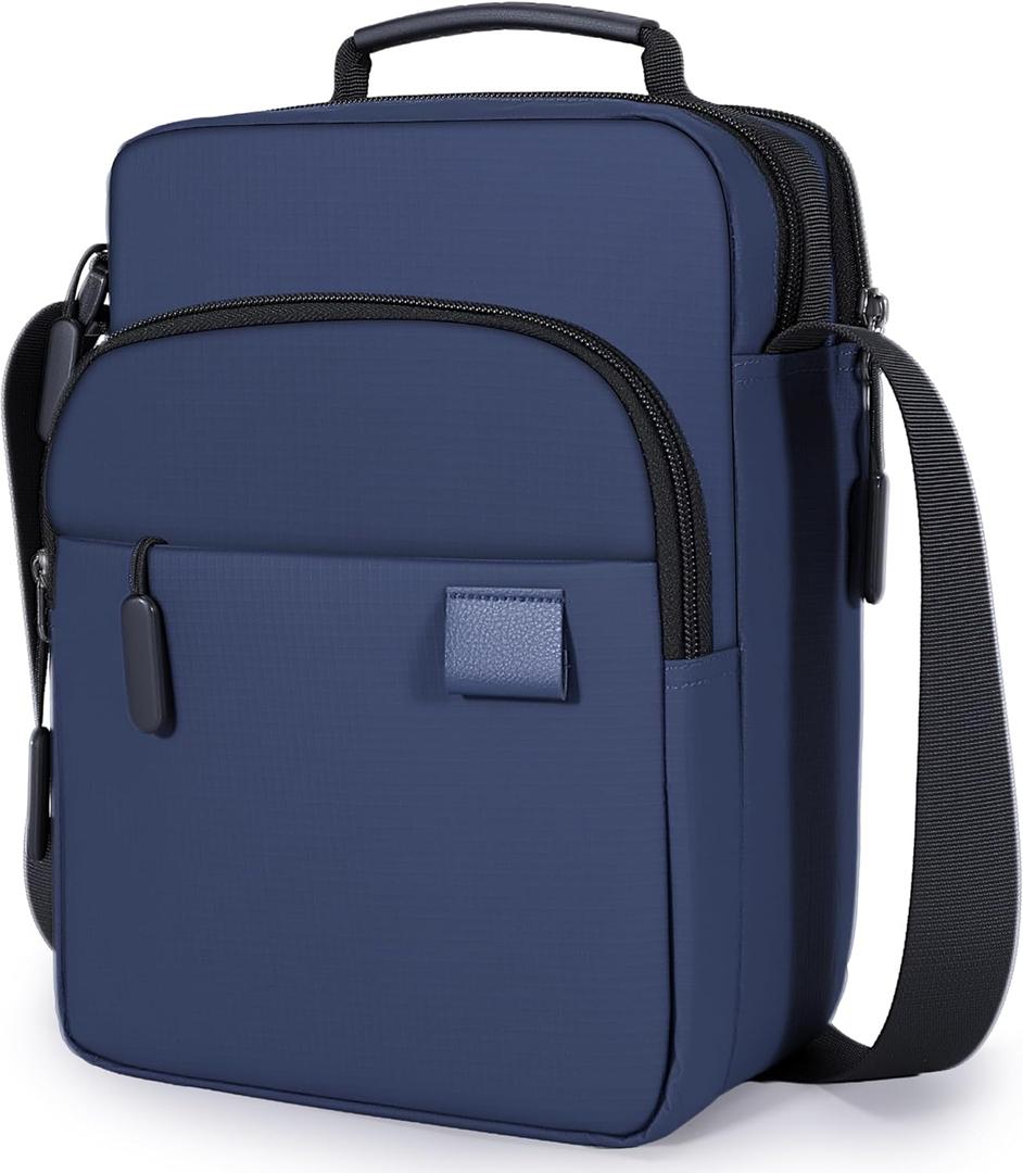 Messenger Bag for Men Sling Bag Anti Theft Crossbody Shoulder Bag Large Capacity Business Satchel for Travel Work