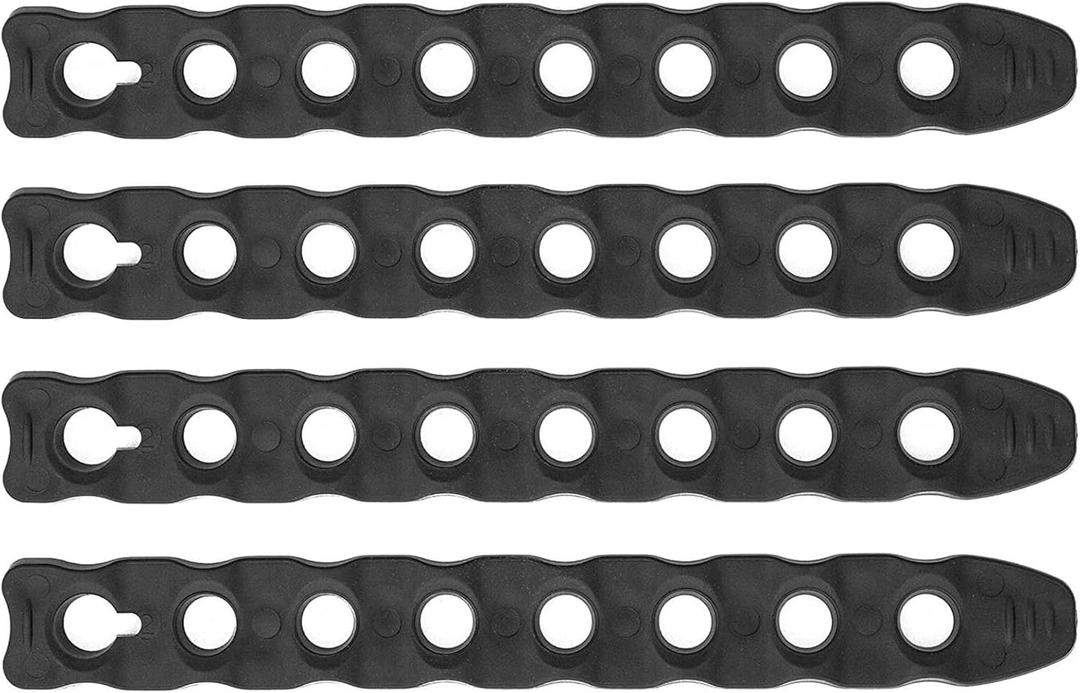 Bike Rack Strap, Bike Wheel Stabilizer Straps, OEM Rubber Strap Accessory Kit, Compatible with Allen Sports Premier Back Rack/Thule 534