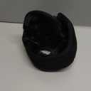 VEKDA Ear Muffs for Men Winter Warmers Foldable Men's Earmuffs Adjustable Suede Ear Covers for Cold Weather Black