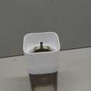 Cup Dispenser Wall Mounted, Bathroom Cup Holder for 3oz-5oz Disposable Paper and Plastic Cups, Water Cooler Cup Dispenser with Adhesive Plate, Ideal for Home, Office, Gym, and More (White)