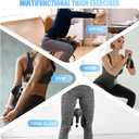Thigh Trainer for Women, 15-70LB Adjustable Resistance Inner Thigh Exerciser for Pelvic Floor Muscle Repair, Thigh Trainer Kegel Exercise for Shaping, Yoga & Weight Loss at Home Gym