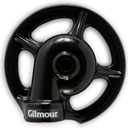 Gilmour 360 Degree Spot Sprinkler, Cast Iron Metal Garden Sprinkler for Small Areas, 760 Sq Ft Circular Sprinkler for Gardens and Flowerbeds