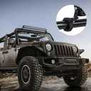Nilight 2PCS Roll Bar Clamps Mounting Brackets LED Light Mount Clamps Tube Light Mounts Fit on 2.135" 2.25" 2.375" 2.5” Bull Bars Roof Racks Roll Cages for ATV UTV Truck