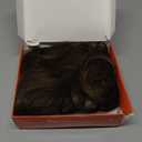 Hair Toppers for Women, 20 Inch Hand Tied Breathable Toppers Hair Pieces for Women with Thinning Crown Middle Part Clip in Bangs Mix Human Hair Curly Lightweight Wiglets (Auburn Brown, Middle Part)