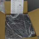 Kitstorack 8-Tier Vertical Plastic Shoe Rack, Freestanding Stackable Storage Organizer for Small Closets and Tight Spaces (Black)