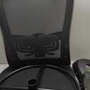 Boss Office Products Mesh Flip Arm Stool Drafting Chair, Black