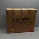 LASFIT Floor Mats for Jeep Compass 2025 2024 2023 2022 2021 2020 2019 2018 2017, All Weather TPE Custom Fit Floor Liners Cargo Mat Trunk Liner Full Set 4 PCS Accessories for Compass Black