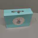 Wooden Tea Party Set for Little Girls, Toddler Pretend Play Food Kitchen Toys, Wooden Tea Set Tray Cake Dessert, Toddler Birthday for Girls Age 2-5 Years Old