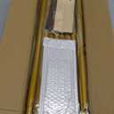 Wedding Welcome Sign Stand, Welcome to our Wedding Sign Holder, Gold Easel Stand for Sign Poster With Design Bundle & Ground Stakes & Leather Sign Hanging Straps, Linen Sign Stand for Wedding Decor