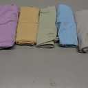 Molasus Women's Cotton Underwear High Waisted Full Coverage Ladies Panties (Regular & Plus Size) M