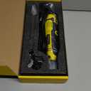 Electric Chainsaw Sharpener Kit with TITANIUM-COATED Diamond Bits - High-Speed Chain saw Sharpener Tool and 6 High Hardness Sharpening Wheels For All Chainsaw Chains.