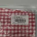 ANRABESS Boxer Shorts for Women Gingham Pajama 2025 Summer Casual Lounge Sleep Plaid Shorts Y2K Beach Bottoms (XX-Large, Red White Plaid)