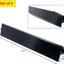 Parts DP158 5-pk 17.5 Inch Porcelain Steel Flavorizer Bars for Weber Genesis 300 Series, Genesis E310 E320 E330 S310 S320 S330 Grills with Front Controls, Heat Plates for Weber 7620 7621