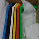 Leinuosen 6 Pcs Kids Lap Desk Tray with Storage Plastic Breakfast Laptop Trays with Side Pockets and Slot Portable Lap Bed Table for Writing Eating Game Classroom Snacks Boy Girl (Multi Colors)