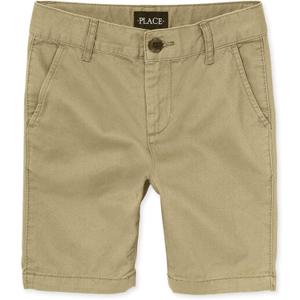 Stretch Chino Shorts (14 Slim, Flax Single)