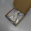 Solar Panel Bird Guard Fastener Clips Guard Clips Kit for Bird Pigeon Fence Roll Kit Stainless Steel Critter Fastener for Solar Panel Bird Wire Pigeon Fence(120 Sets)