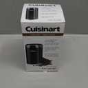 Cuisinart DCG-20BKN Coffee Grinder, On/Off Switch With Safety Interlock, Stainless Steel Blades and Easy-to-Clean Bowl with Lid, 2.5oz/70g Capacity  Enough for 12 Cups, Black