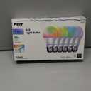 Feit Electric A19 Smart LED Light Bulb, 60W Equivalent, Dimmable, RGBW Color Changing, Alexa & Google Home Compatible, 2.4GHz Wi-Fi Enabled, 800 Lumens, 25,000-Hour Lifetime, OM60/RGBW/CA/AG/6, 6-Pack