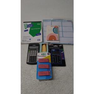 Set of Office Supplies, 8 count 