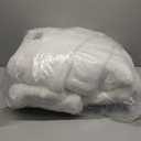 BENVWE Faux Fur Throw Blanket for Couch - Thickened Fluffy Soft Bubble Blanket for Living Room Home Decor - Mothers Day Birthday Gifts for Women Men, Cream White, 50" x 60", 1300GSM