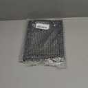 6x8 Shadow Box Frame Black Wood | with a 3/4" Usable Display Depth | Includes a Black Real Suede Texture Acid-Free Backing Board, UV Resistant Acrylic, and Hanging Hardware