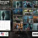 Clowns Gone Wild Calendar 2026 Monthly Wall Creepy Clown Gifts Calender 12 Month | American Made In The USA