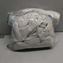 BGment 96 Inches Long Linen Semi Sheer Curtains for Living Room 2 Panel Set, Light Filtering Drapes Natural Textured with Rod Pocket Back Tab for Farmhouse Bedroom, Each Panel 52 Inch Wide