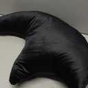 HARBOREST Shoulder Surgery Pillow - Shoulder Pillow for Shoulder Pain, Rotator Cuff Pillow for Sitting, Relief Pillow (Black)