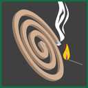 2 x PIC CIT-COIL-4 Mosquito Repellent Citronella Coils,Multi (4 Count (Pack of 1))