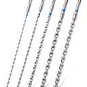 toolant SDS Plus Rotary Hammer Drill Bits Assorted Set 5pcs(3/16"-5/8") 12inch,Carbide Tipped 2-Cutter for Concrete,Masonry and Brick