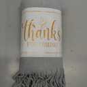 36 Pack Scarf Pashmina Shawls and Wraps Bulk with Thank You for Coming Wedding Bridesmaid Party Favors Gifts for Guests