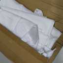 sancua 2 Pack White Tablecloth 60 x 102 Inch, Rectangle 6 Feet Table Cloth - Stain and Wrinkle Resistant Washable Polyester Table Cover for Dining Tables, Buffet Parties and Camping
