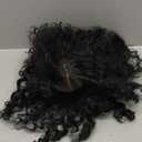 26 Inch Deep Wave Lace Front Wigs Human Hair 13x6 HD Glueless Lace Frontal Wigs 180% Density Hair Pre Plucked with Baby Hair Deep Curly Wigs for Women Natural Black