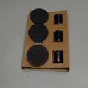 Black Tall Candle Candlestick Holder, 3PCS Taper Pillar Candle Sticks Stand Holders Decor, Centerpiece Dining Table Wedding Festive Fireplace Mantle Vintage Room Decorations, Housewarming Gift