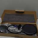 InnoGear Mic Stand for Blue Yeti, Heavy Duty Microphone Stand with Microphone Windscreen and Dual Layered Mic Pop Filter Suspension Boom Scissor Arm Stands for Blue Spark and Other Mics, Medium