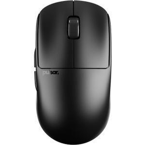 Pulsar Gaming Gears X2 Crazylight Wireless Gaming Mouse, Ultra Lightweight 1.23 oz (35g), Optical Switch, 32000 DPI, 750 IPS, XS-1 Sensor, 8k Compatible (Jet Black)