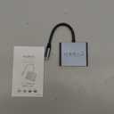 USB C to Dual HDMI Adapter 4K@30Hz, KOZYC USB C Hub Multiport Adapter with 2xHDMI, USB 3.0, 100W PD, Support USB C to HDMI Splitter Extended Display for MacBook Pro (MST is not Supported on MacOS)